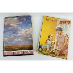 Vintage Lot Of 20 LDS Improvement Era & Instructor Magazines 60's Mormon (Lot 1)